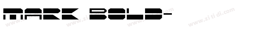 Mark Bold字体转换